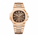 Patek Philippe Nautilus Moonphase Gold Dial 5712/1A-001 Steel Replica